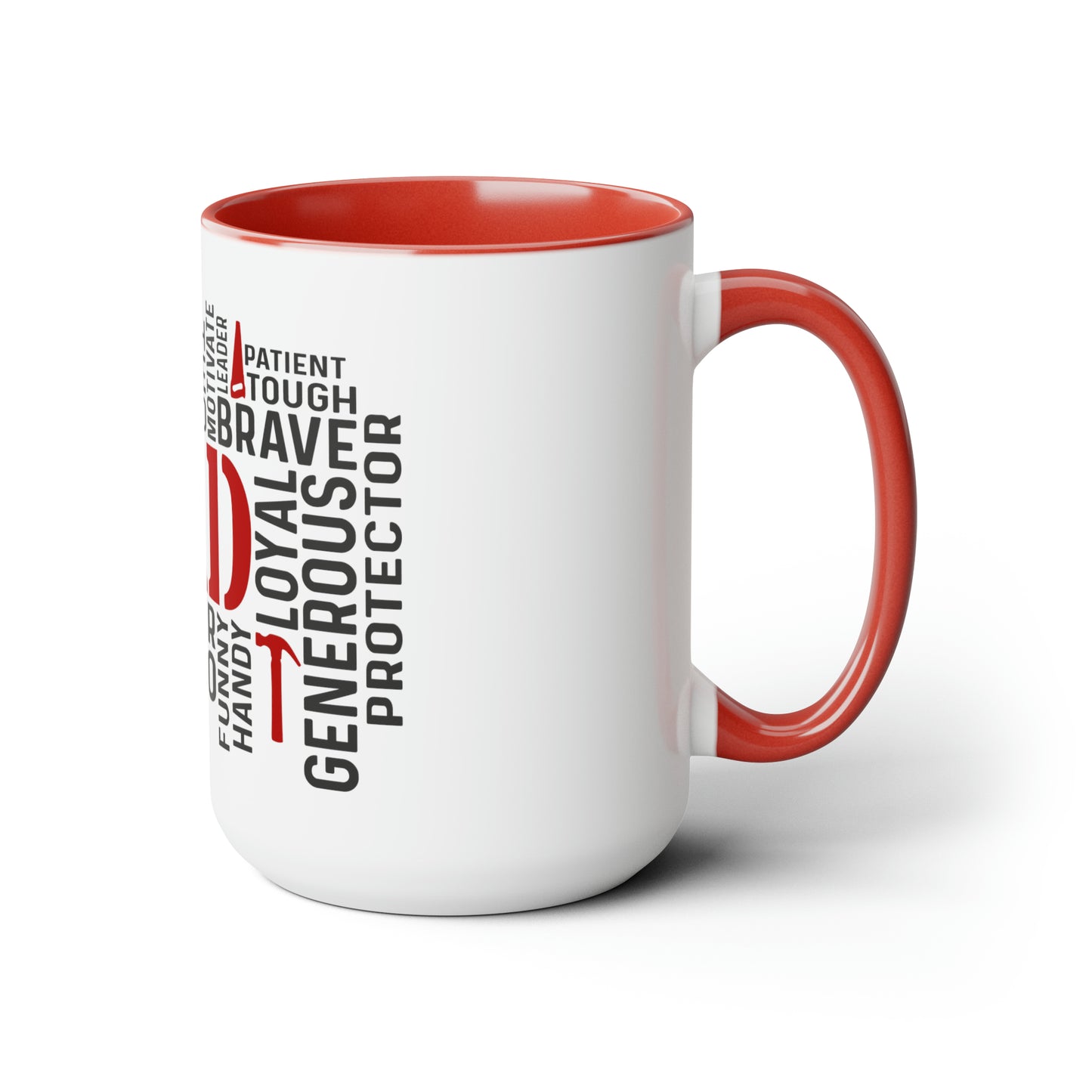Two-Tone Coffee Mugs, 15oz