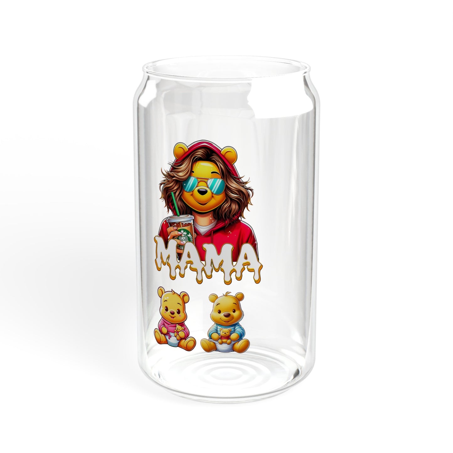 Mama Bear Glass, 16oz