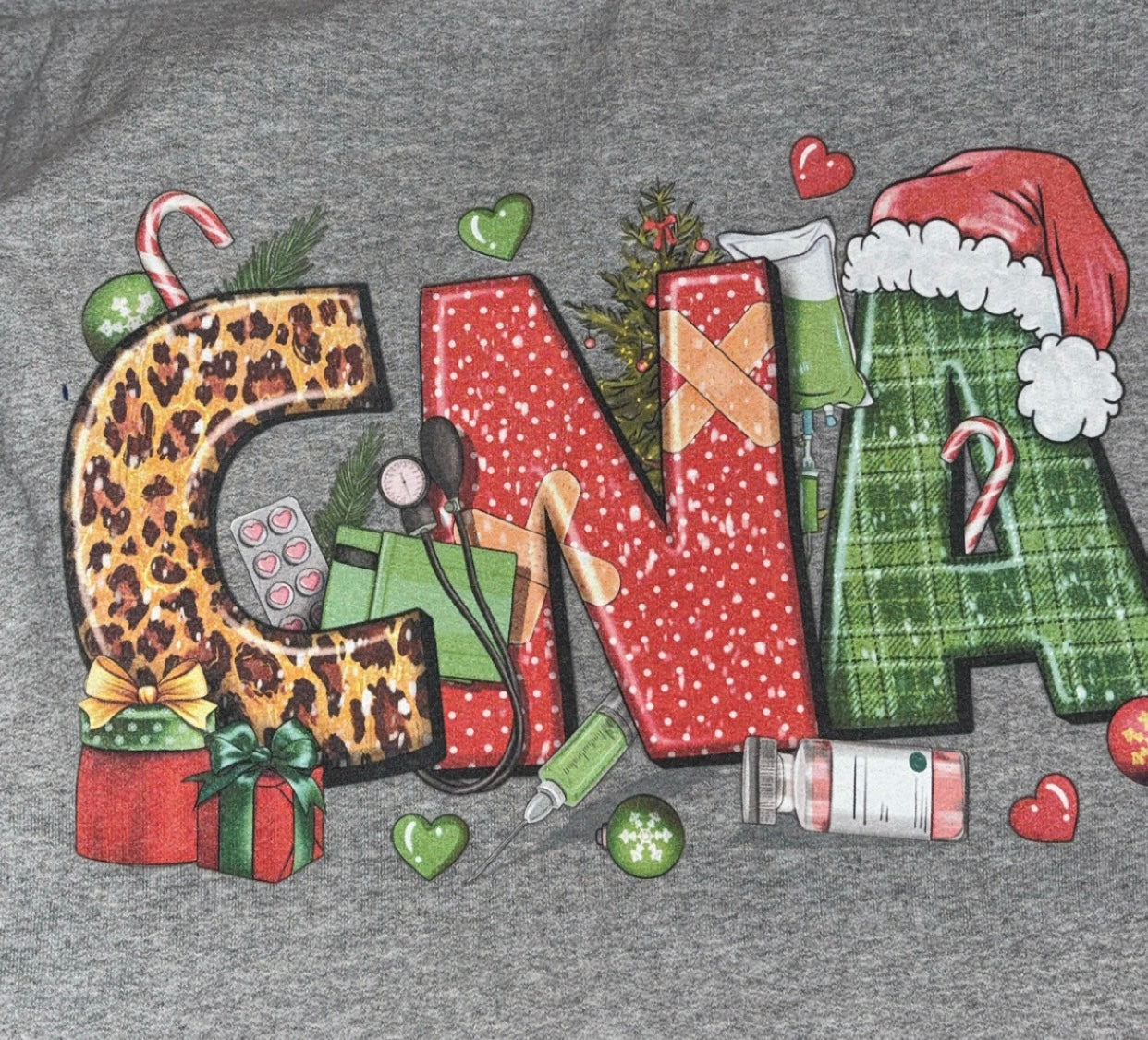 Christmas CNA sweatshirt