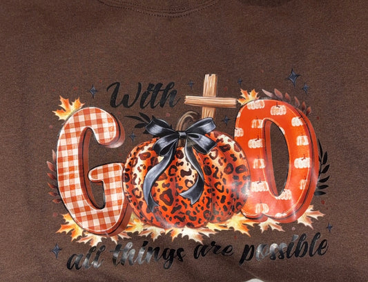 With God Sweatshirt