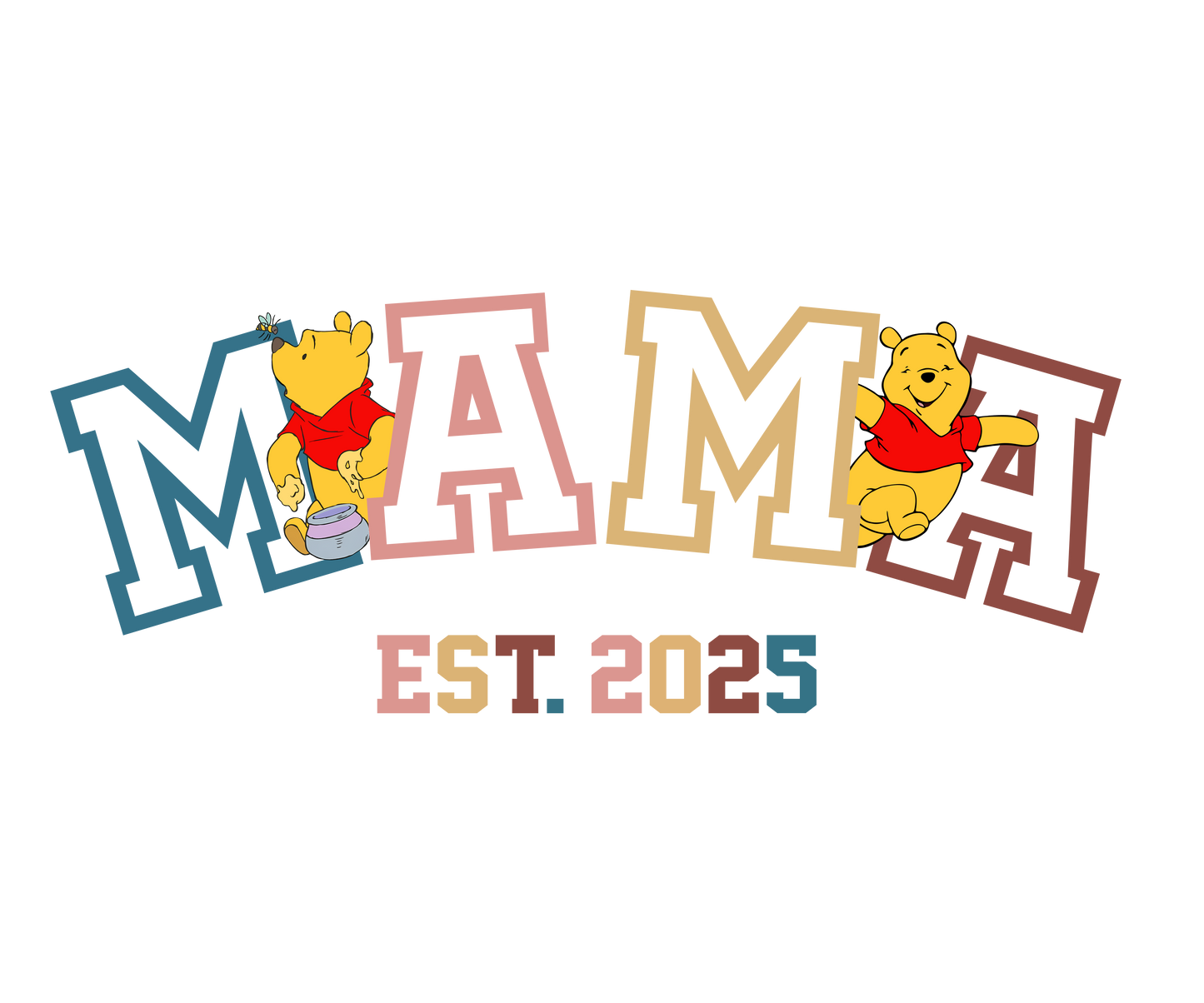 Mom/Mama/ Mimi/ GiGi Tshirt
