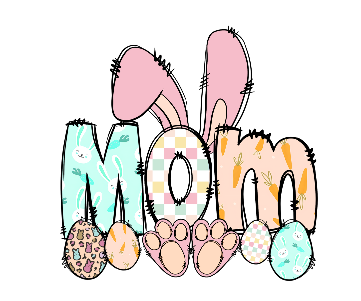 Mom/Mama/ Mimi/ GiGi Tshirt