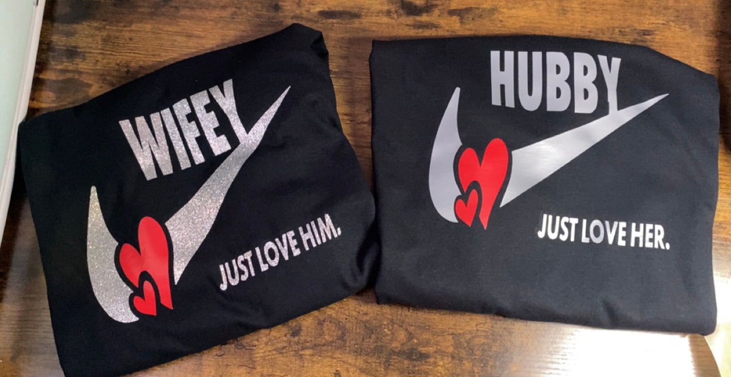 Wifey/Hubby Tshirt